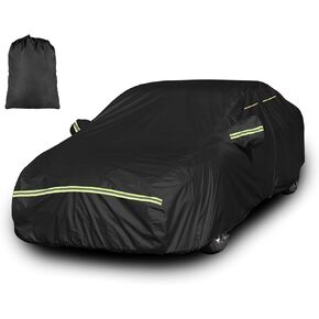 Car Cover Waterproof All Weather Custom Fit for Ford Mustang 1994-2025, 420D Oxford Full Outdoor Automtive Heavy Duty Covers Windproof Snowproof Dustproof UV Hail Protection Accessories in Kuwait