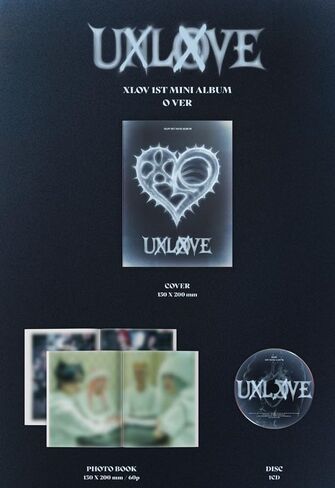 إصدار XLOV UXLXVE الأول من ألبوم الصور المصغر القياسي (O + N 2 Ver SET) in Kuwait