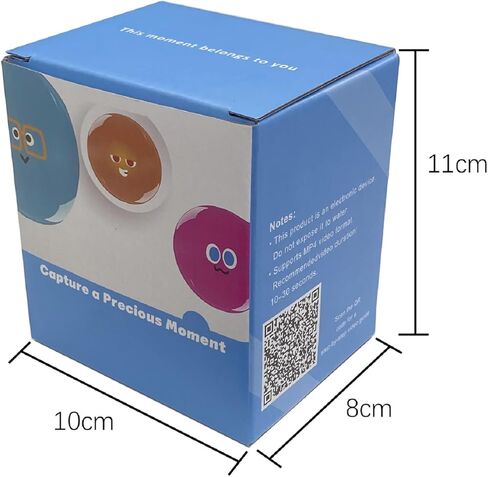 2026 Memory Sphere Ornament, 2.7" Video Ornament Ball with WiFi, Upgraded Larger Display for 3D Photos & Videos, Personalized Digital Keepsake for Christmas (White) in Kuwait