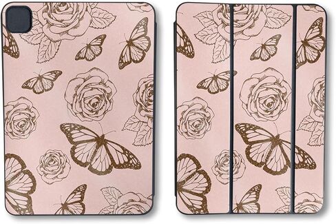 Carbon Fiber Skin Compatible with Apple Smart Folio for iPad Pro 11-inch (M4) 2024 - Cartoon Mania - Premium 3M Vinyl Protective Wrap Decal Cover - Easy to Apply | Crafted in The USA by MightySkins in Saudi Arabia