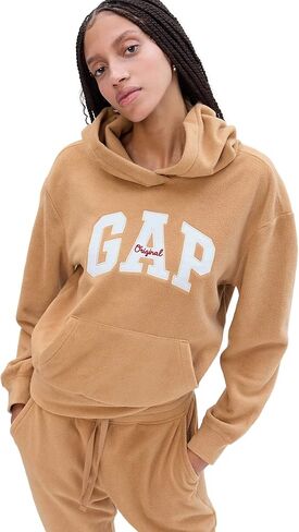 GAP Women's Logo Microfleece Hoodie in Kuwait