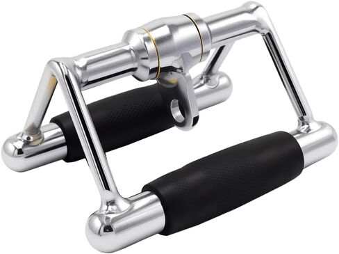 شريط سحب LAT، شريط ضغط دوار للأسفل، حبل ثلاثي الرؤوس، مرفق كابل بمقبض مزدوج على شكل حرف D لتدريبات القوة، ملحقات آلة الكابلات مع مقابض مطاطية in Kuwait