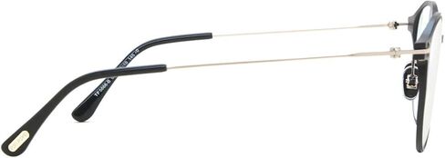Tom Ford Eyeglasses FT 5866 -B 002 Matte Black, Shiny Rose Gold, t Logo/Blue in Saudi Arabia