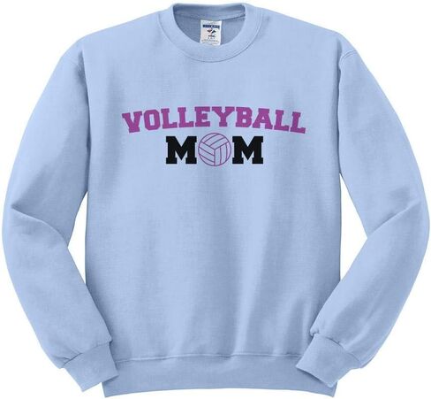 TeesAndTankYou Volleyball Mom Sweatshirt Unisex in Saudi Arabia
