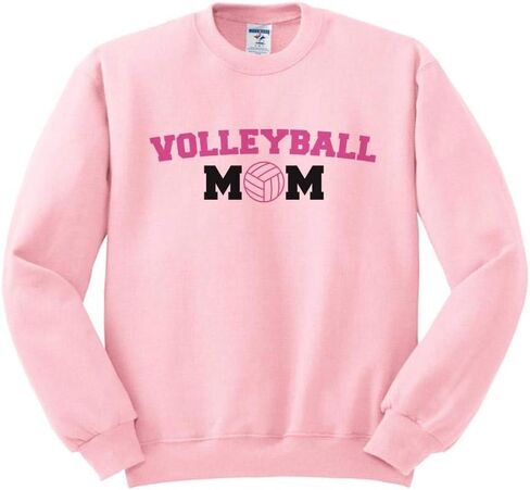 TeesAndTankYou Volleyball Mom Sweatshirt Unisex in Saudi Arabia