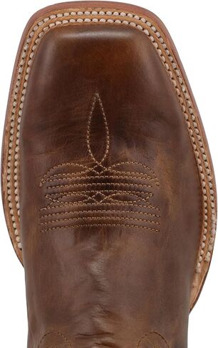 Twisted X Men's 12" Rancher, Wide Square Toe with CellSole, Tobacco Brown & Sand, 8 EE in Saudi Arabia