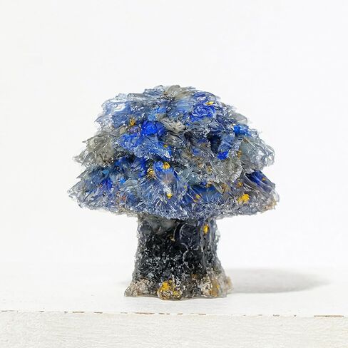 Crystal Healing Tree, Handmade Decor for Positive Energy, Suitable for Meditation, Room Decor and Office Desk, Birthday for Friends, Colleague (Purple) in Saudi Arabia