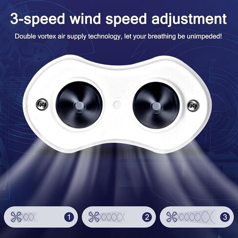 Anti Snoring Devices, Adjustable Wind Speed Snoring Solution, Electric Anti Snoring Devices Nasal Dilator Nose Vents Plugs,Stop Snoring Suitable for Men & Women(White) in Saudi Arabia