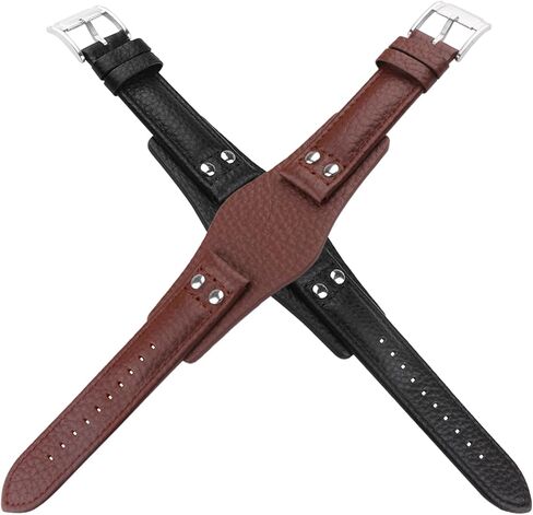 سوار ساعة جلدي متوافق مع Fossil 22mm CH2564 CH2565 CH2573 CH2574 CH2587 CH2592 حزام بديل للرجال والنساء، سوار ساعة Wirst، in Kuwait
