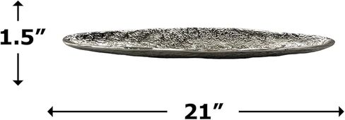 صينية ألومنيوم حديثة مزخرفة مصنوعة يدويًا بعرض 21 بوصة in Saudi Arabia