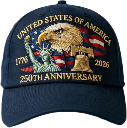 Veteran DD-214 Military Embroidered Cap and 250th Anniversary Badge, The Gift for Patriotic Retired Soldiers and Veterans Day in Saudi Arabia
