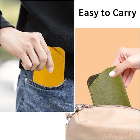 6 Pack Soft Glasses Cases Leather Eyeglass Cases Travel Portable Anti-friction in Saudi Arabia
