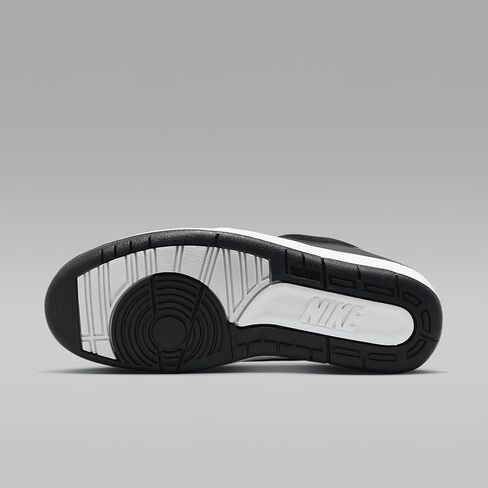 حذاء Air Jordan 2 Retro Low أسود/أحمر فارسيتي للنساء (DX4401-001، أسود/ذهبي معدني/أوف وايت/أحمر فارسيتي) مقاس 10.5 in Saudi Arabia
