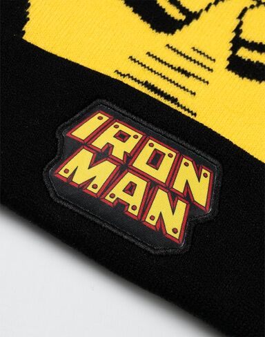 مجموعة قفازات وقفازات باللون الأحمر للأولاد من Marvel Iron Man | إكسسوارات الشتاء الدافئة مع رسم الرجل الحديدي in Saudi Arabia