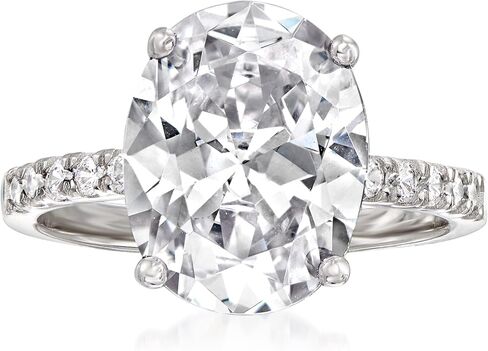 Ross-Simons 6.00 ct. t.w. CZ Ring in Sterling Silver in Saudi Arabia