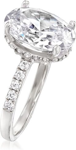 Ross-Simons 6.00 ct. t.w. CZ Ring in Sterling Silver in Saudi Arabia