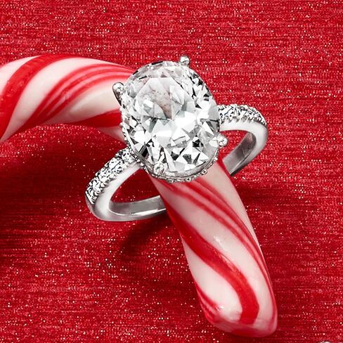 Ross-Simons 6.00 ct. t.w. CZ Ring in Sterling Silver in Saudi Arabia