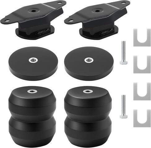 Upgraded FR250SDJ Rear Bump Stop Rubber, Super Duty SES, Fit for Ford F-250 (2017-Present), Replace for Timbren Rear Air Helper Springs Kit in Kuwait