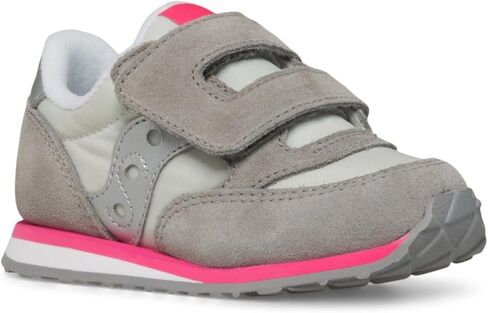 Saucony Kids Baby Jazz Hook & Loop Sneaker ، Navy/Silver/Pink ، 5 US US Usisex Toddler in Kuwait