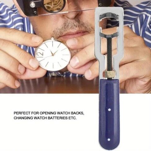 14-35mm Adjustable Metal Watch Back Cover Opener Wrench Rear Case Remover Back Cover Remove Tools Watchmaker Watch Repair Tool in Saudi Arabia