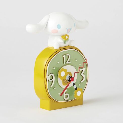 Enesco Allen Designs Sanrio Hello Kitty Cinnamoroll ساعة مكتب على شكل زهرة، 6.5 بوصة، متعددة الألوان in Kuwait