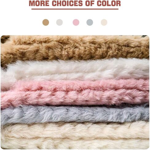 Hat Scarf Gloves Set for Women Winter, Plush Fleece Bear Neck Warmer 3-in-1 Accessory for Skiing Snowboarding in Saudi Arabia