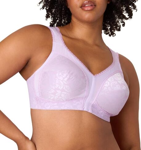Playtex Womens Wireless Bra, 18 Hour Bras for Women 4693, Full Coverage, Smoothing, Single Or 2-Pack (Plus Sizes, Too) in Saudi Arabia
