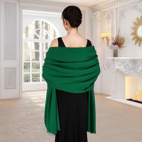 شالات وأغطية الباشمينا لفساتين السهرة وشاح للنساء شال شتوي يلتف للنساء لحفلات الزفاف in Saudi Arabia