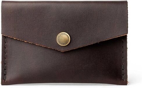 Portland Leather Goods Mini Envelope Wallet for Women – Handmade from the Finest Full-Grain Hides – Features Two Interior Pockets with Secure Snap Closure – Meadow in Saudi Arabia