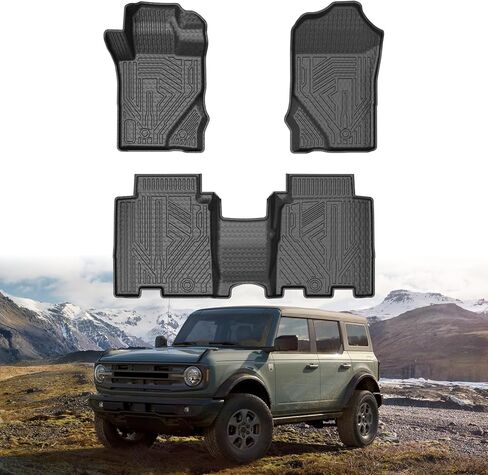 Mixsuper Floor Mats for 2025 Toyota Camry (Include Hybrid), All Weather Floor Liners Durable 1st and 2nd Row Set Black in Saudi Arabia