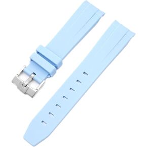 Camouflage Strap for Omega for Swatch MoonSwatch Curved End Silicone Rubber Bracelet Men Women Sport Watch Band Accessorie 20mm in Saudi Arabia