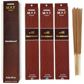 عصي البخور الطبيعية-خشب الصندل ، الخزامى ، اللبان-طويل الأمد ، دخان منخفض-الاسترخاء ، التأمل ، إزالة الرائحة-60 عصي in Kuwait