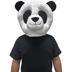 To.beone Plush Panda Costume Bear Animal Mask Mascot Head Halloween Christmas Dress in Saudi Arabia