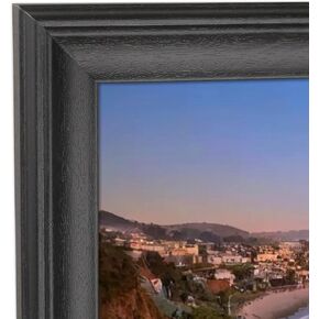 إطار صورة بانورامي مقاس 14 × 25 إطار صورة من الخشب الصلب الأسود مقاس 14 × 25 بوصة إطار ملصق إطار اللوحة (S23B1425) in Saudi Arabia