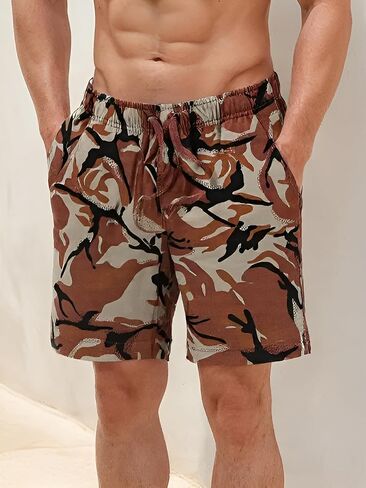 Men's Loose Casual Camouflage Shorts in Saudi Arabia