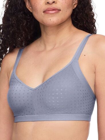 Warner's Womens Easy Does It Underarm Smoothing with Seamless Stretch Wireless Lightly Lined Comfort Bra Rm3911f in Saudi Arabia