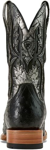 ARIAT Men's Drifter Exotic Ostrich Western Boot Broad Square Toe - 10058170 12 EE US Black in Saudi Arabia