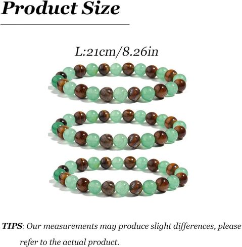 Long tiantian Money Bracelets for Women Money Wealth Attraction Green Jade Good Luck Bracelets Beaded Tiger Eye Bracelet Trendy Jewelry Gifts in Kuwait