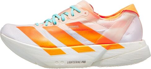 Adidas Women's Adizero Adios PRO 4 W Crystal sandFlash Orange/Flash Aqua 8.5 US in Saudi Arabia