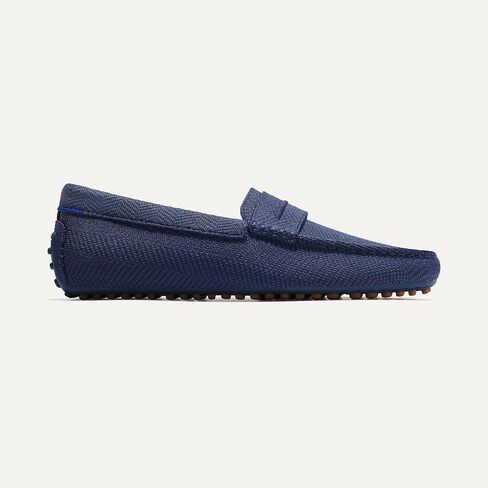 أحذية Rothy's The Driving Loafer للرجال سهلة الارتداء، أحذية بدون كعب كاجوال، مصنوعة من زجاجات بلاستيكية معاد تدويرها ويمكن غسلها في الغسالة in Kuwait