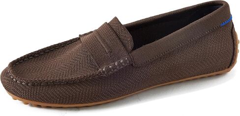 أحذية Rothy's The Driving Loafer للرجال سهلة الارتداء، أحذية بدون كعب كاجوال، مصنوعة من زجاجات بلاستيكية معاد تدويرها ويمكن غسلها في الغسالة in Kuwait