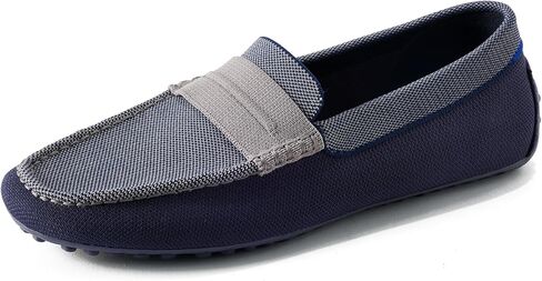 أحذية Rothy's The Driving Loafer للرجال سهلة الارتداء، أحذية بدون كعب كاجوال، مصنوعة من زجاجات بلاستيكية معاد تدويرها ويمكن غسلها في الغسالة in Kuwait
