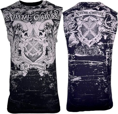 Xtreme Couture by Affliction Men's Muscle Tee-Shirt Predato Tank in Saudi Arabia