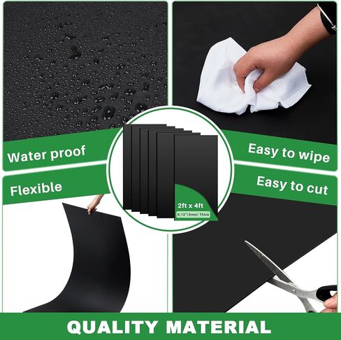 15 Pcs 2 x 4 ft Black Drop Ceiling Tile Waterproof PVC Smooth Ceiling Panels Easy Installation Washable Reusable and Fire Rated No Sag or Breakage in Saudi Arabia