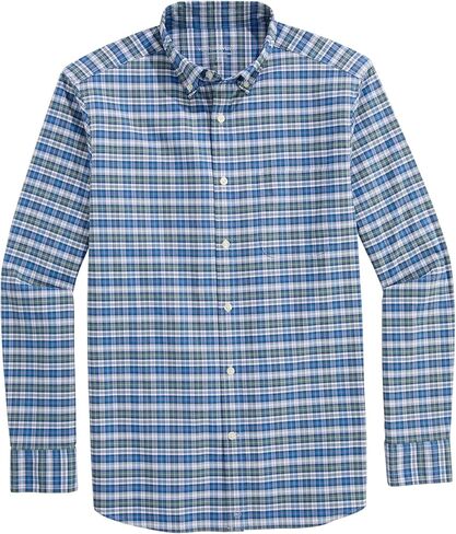 قميص Faraway Plaid Performance مصنوع من القطن للرجال من Vineyard Vines in Saudi Arabia