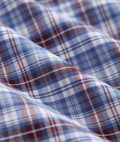 قميص Faraway Plaid Performance مصنوع من القطن للرجال من Vineyard Vines in Saudi Arabia