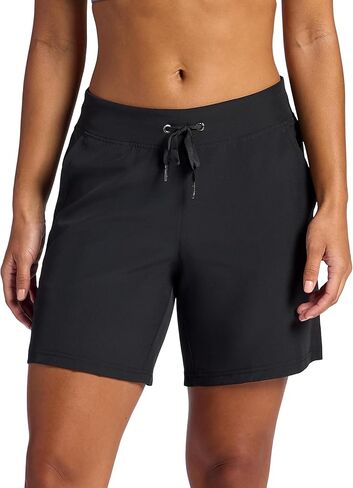 Gaiam Womens Willow Walking Woven 7" Short, Standard Fit, Stretch Lightweight Material in Saudi Arabia
