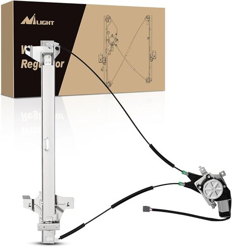 Nilight 748-912 Window Regulator and Motor Front Driver Side Compatible with Jeep Wrangler 2007-2017 Sport Utility,Wrangler JK 2018 Sport Utility 2010 2011 2012 2013 2014 2015 2016 2017 in Kuwait