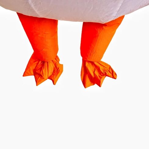 Inflatable Jumbo 7.5ft Penguin Costume for Adults and Teens Full-Body Ski-Goggle-Wearing Penguin Blow-up Outfit with Hat Thanksgiving Christmas Suit 5.3-6.5ft in Saudi Arabia