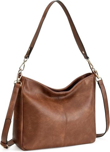 حقائب GOIACII Hobo Crossbody للنساء 2 أشرطة قابلة للتعديل حقيبة يد للسيدات محافظ عصرية جلد نباتي ناعم in Saudi Arabia